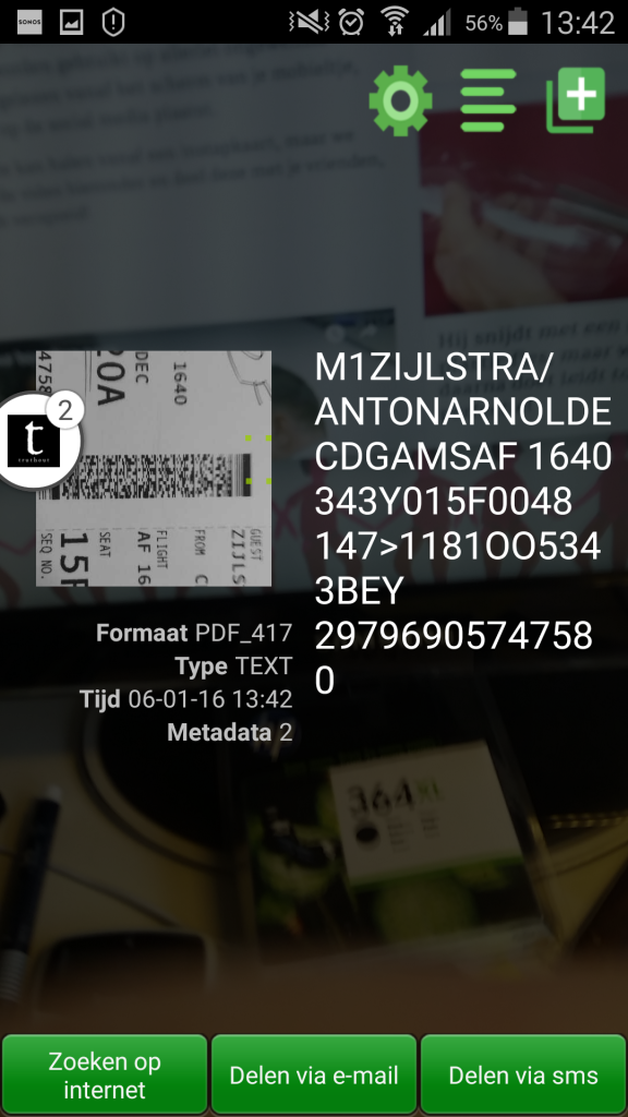 Are Boarding Pass Barcodes Scary Or Not? Interdependent Thoughts